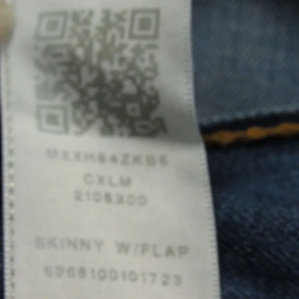 True‎ Religion Jeans Men 38x32 Skinny Denim Flap Pocket Y2k CXLM Dragonfish